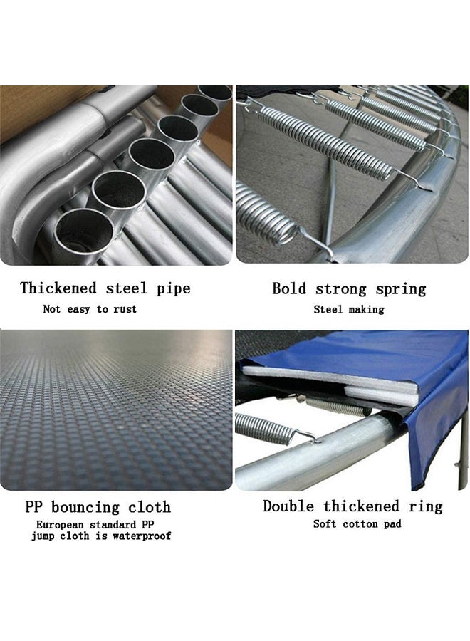 جساي تويز ترامبولين بطول 16 قدمًا مع شبكة أمان وسلم - Image 5