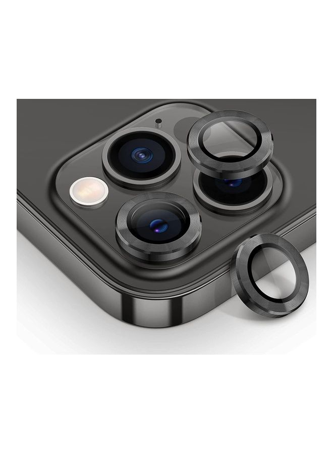 لاصقة حماية لعدسة الكاميرا متوافقة مع هاتف أبل آيفون 13 برو/ ماكس غرافيتي - Image 1