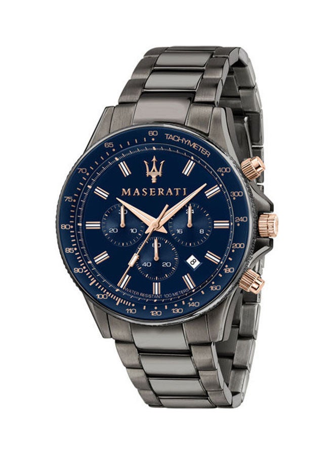 Men's Stainless Steel Clasp Analog Watch  R8873640001