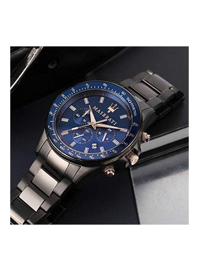 Men's Stainless Steel Clasp Analog Watch  R8873640001