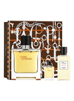 HERMES Terre D'Hermes Pure Perfume Set 75+5+40ml 