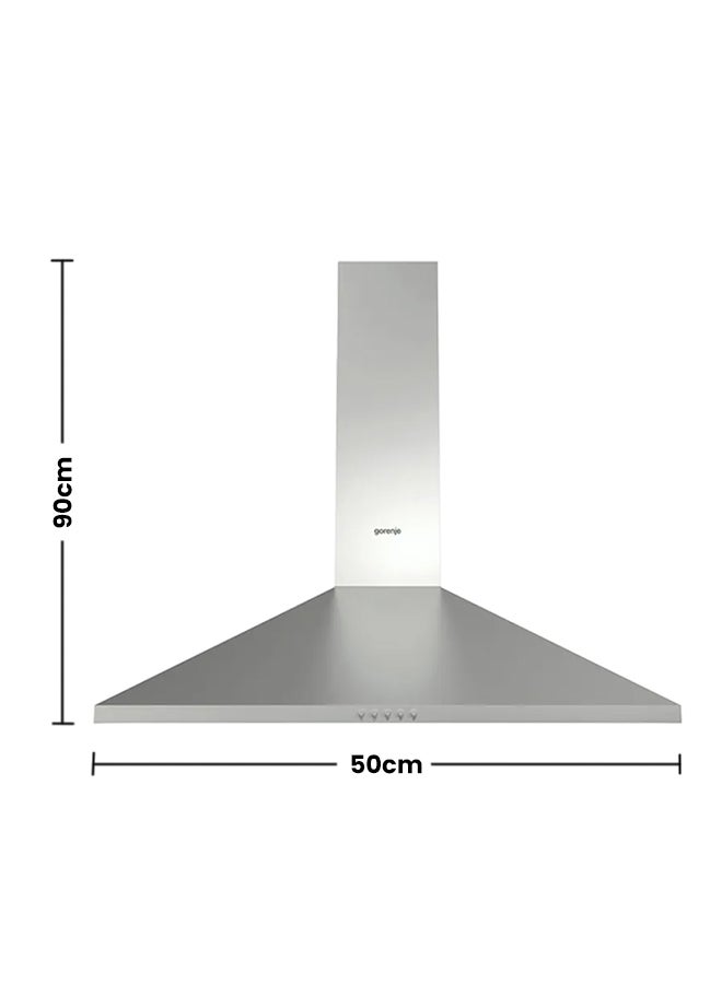 جورنجي - شفاط مدخنة ديكور بتصميم قائم يثبت على الحائط WHC923E16X-SA فضي - Image 1