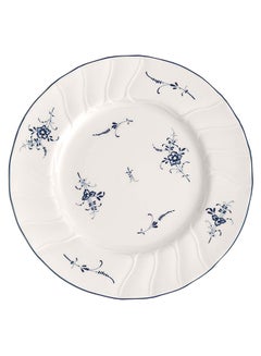 Villeroy & Boch 6-Piece Old Luxembourg Breakfast Plate Set White/Blue 21cm  - Image 1