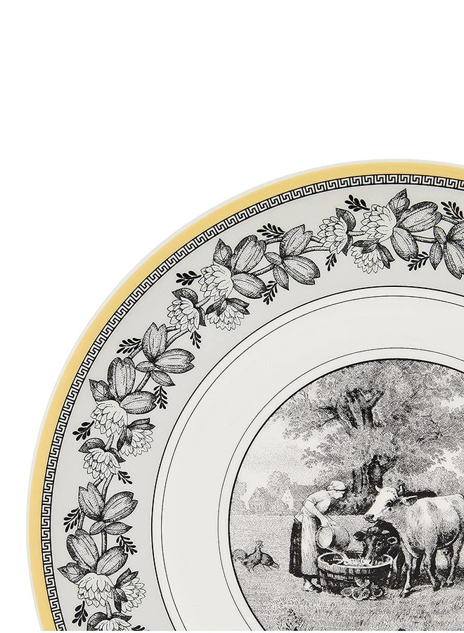 فيلوري آند بوخ 6-Piece Audun Ferme Salad Plate Set Multicolour 22cm  - Image 4