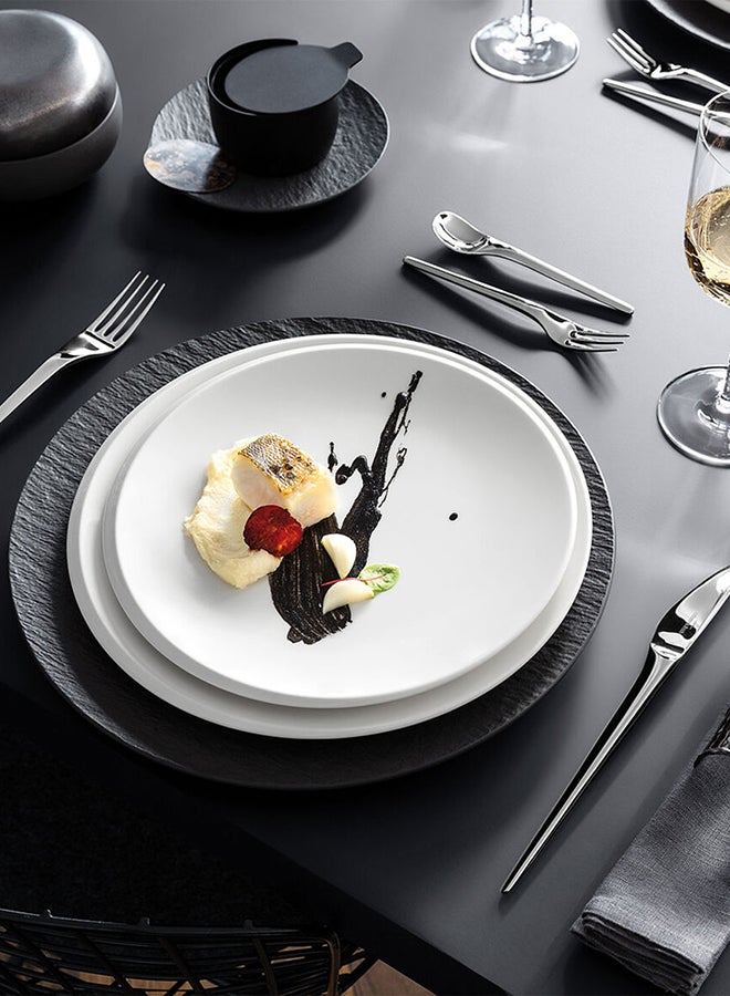 فيلوري آند بوخ 6-Piece Moon Breakfast Plate Set White 24cm - Image 3