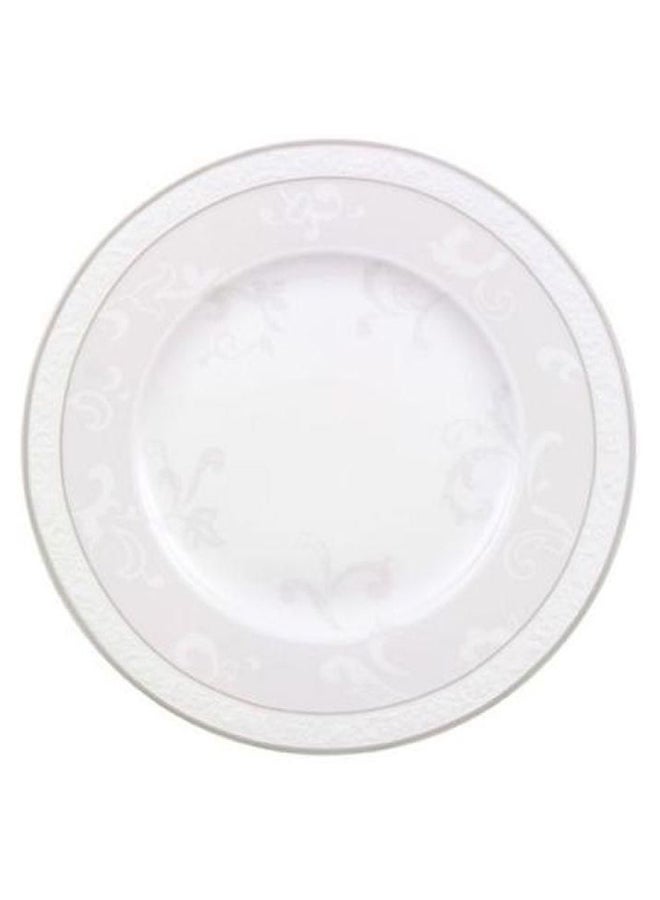 فيلوري آند بوخ 6-Piece Pearl Shimmer Breakfast Plate Set White 22cm  - Image 1
