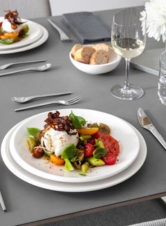 Villeroy & Boch 6-Piece Moon Dinner Plate Set White 27.2cm  - Image 4