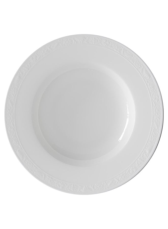 فيلوري آند بوخ 6-Piece Classic Design Soup Plate Set White 24cm  - Image 1