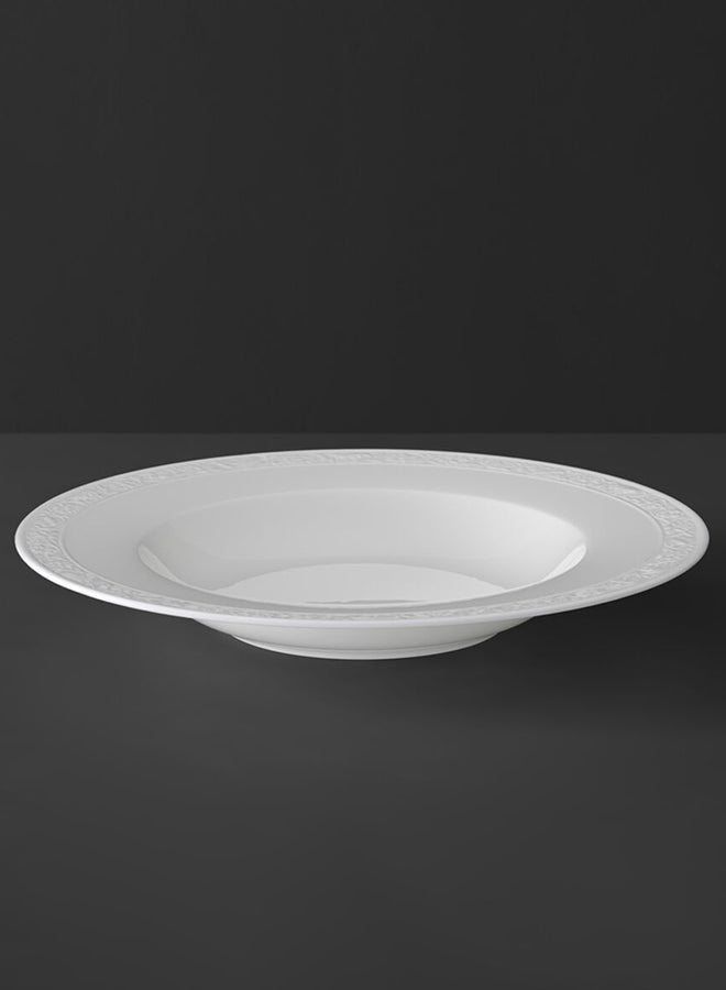 فيلوري آند بوخ 6-Piece Classic Design Soup Plate Set White 24cm  - Image 2