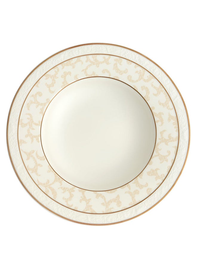 فيلوري آند بوخ 6-Piece Ivoire Deep Plate Set Beige/White 24cm  - Image 1