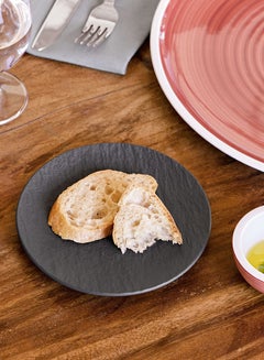 Villeroy & Boch 6-Piece Manufacture Rock Bread Plate Set Black 15.5cm  - Image 3