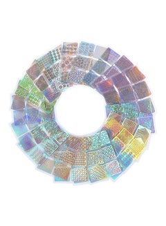 288-Piece Sticker Sheets For Nail Design and Manicure Multicolour