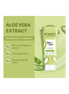 Pond's Glow In A Flash Aloe Vera Extract+Vitamin B3 Gel Cleanser 90grams  - Image 2