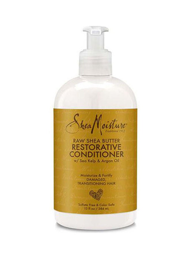 SheaMoisture Raw Shea Butter Restorative Conditioner Multicolour 384ml  - Image 1