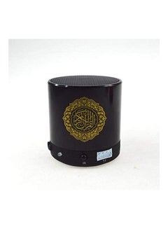 Portable Quran MP3 Player 8GB TF FM Quran Translator USB Rechargeable Speaker With Remote Control Black