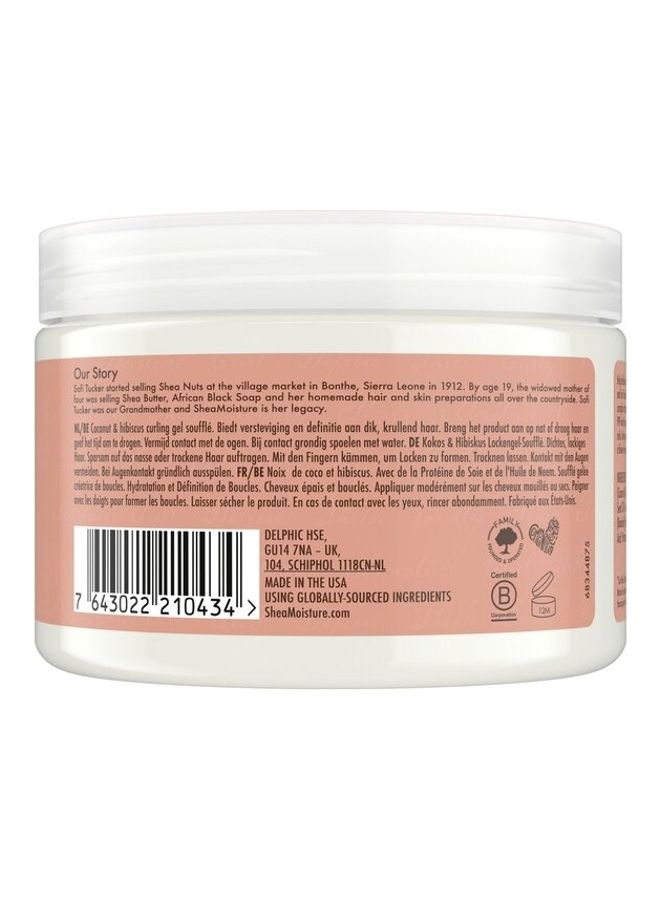 SheaMoisture Coconut & Hibiscus Curling Gel Soufflé 326ml - Image 2