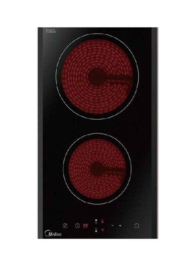 Midea Ceramic Hob MCHD301 Black/Red 
