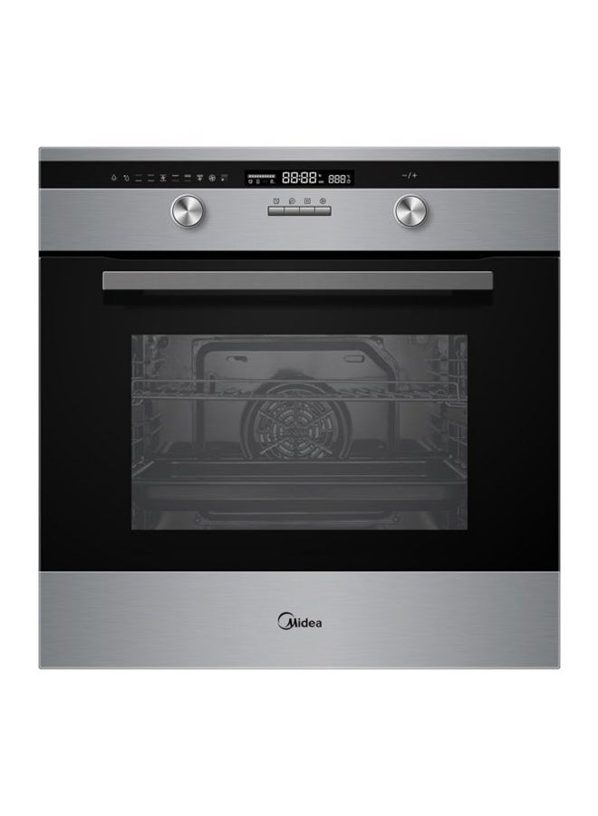 Midea - Built In Oven 9 Functions 65DAE40139 Silver/Black - Image 1