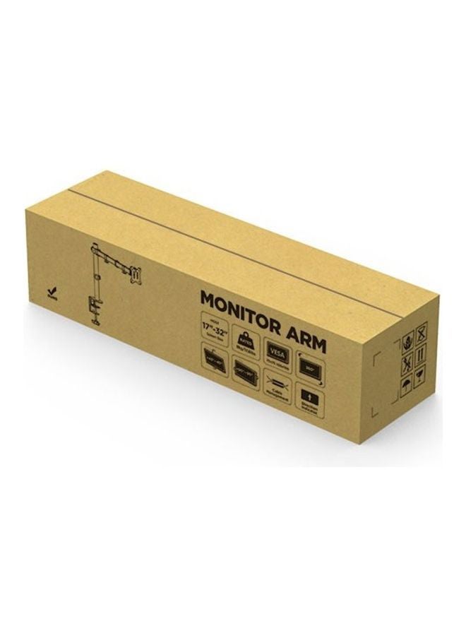 Stargold Articulating Single Monitor Mount Black  - Image 4