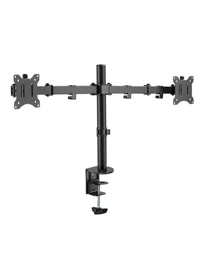 Stargold Articulating Dual Monitor Mount Black  - Image 1