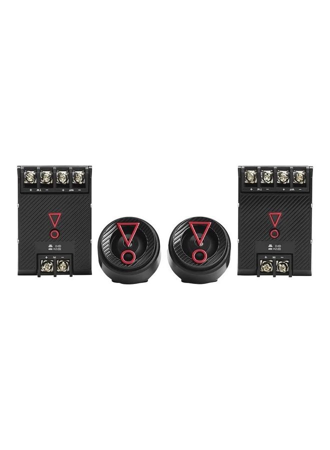 Pair of Stage3 607CF 2-Way Component System Car Speaker