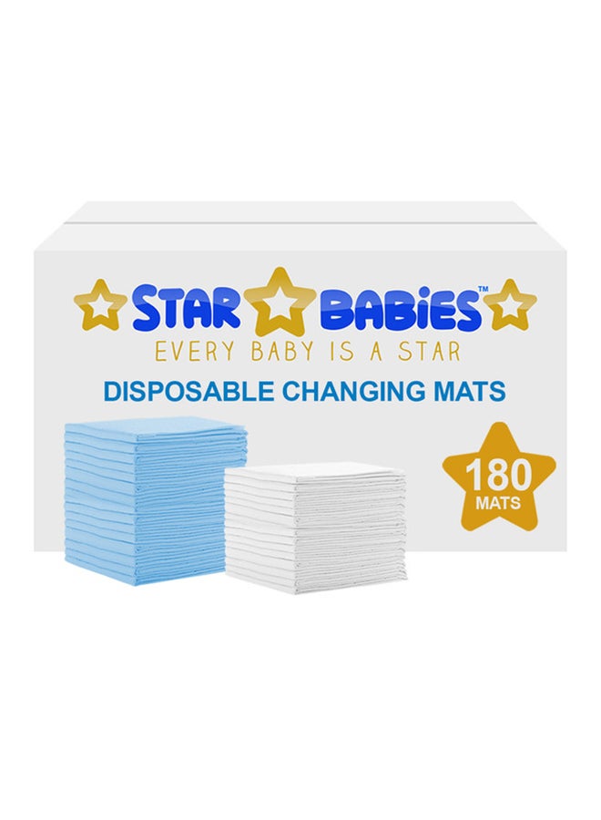 STAR BABiES Disposable Changing Mat, Pack of 180 - Image 1