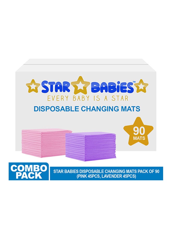 STAR BABiES Disposable Changing Mat, Pack of 90 - Image 2