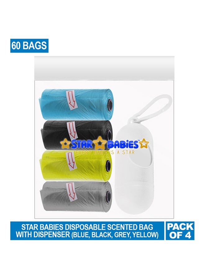 ستار بيبيز أكياس معطرة، عبوة من 4 - Image 2