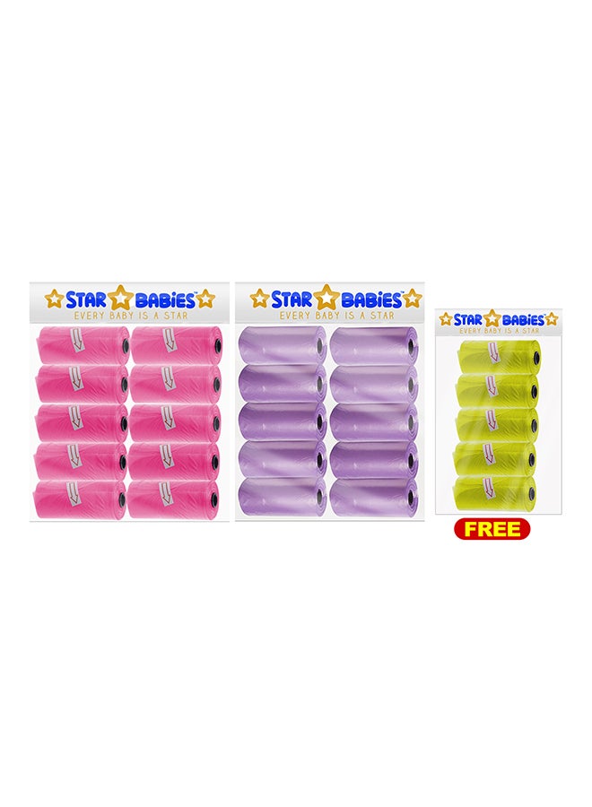 STAR BABiES Scented Bag, Pack of 25, Buy 2 Get 1 Free