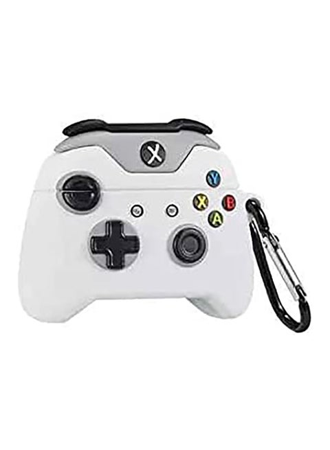 Protective Case Cover For Apple AirPods Pro Game Controller White/Black