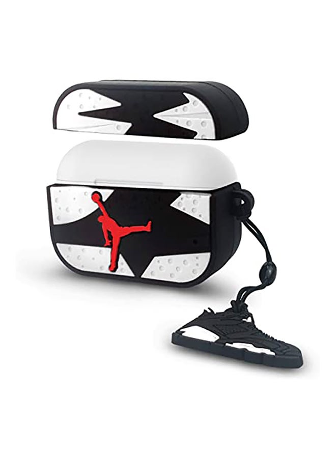 YONK - Protective Case Cover For Apple AirPods Pro Jordan Shoes White - Image 1
