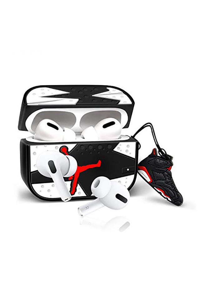 YONK - Protective Case Cover For Apple AirPods Pro Jordan Shoes White - Image 1