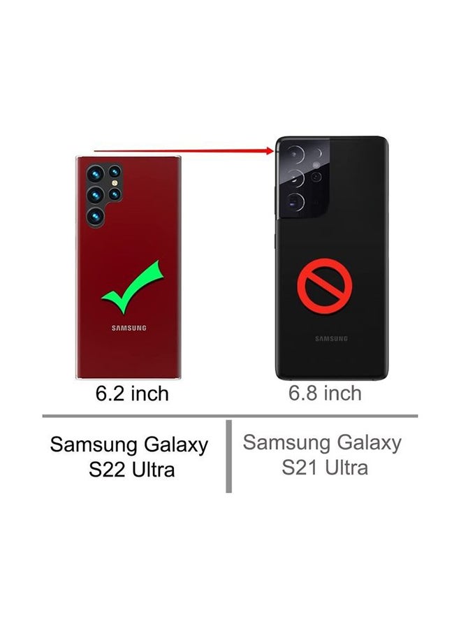 حافظة خلفية لحماية الخصوصية للكاميرا المنزلقة من CamShield لهاتف سامسونج جالاكسي S22 الترا 5G باللون الأسود - Image 2