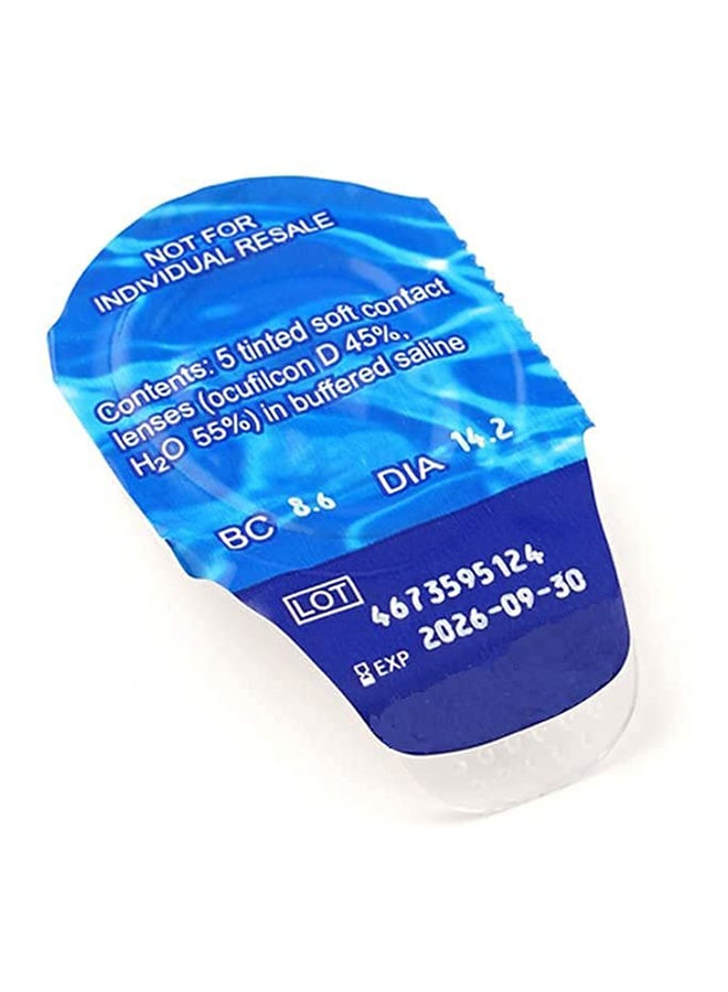 Pure - Daily Disposable Pack Clear Contact Lenses - Pack of 90