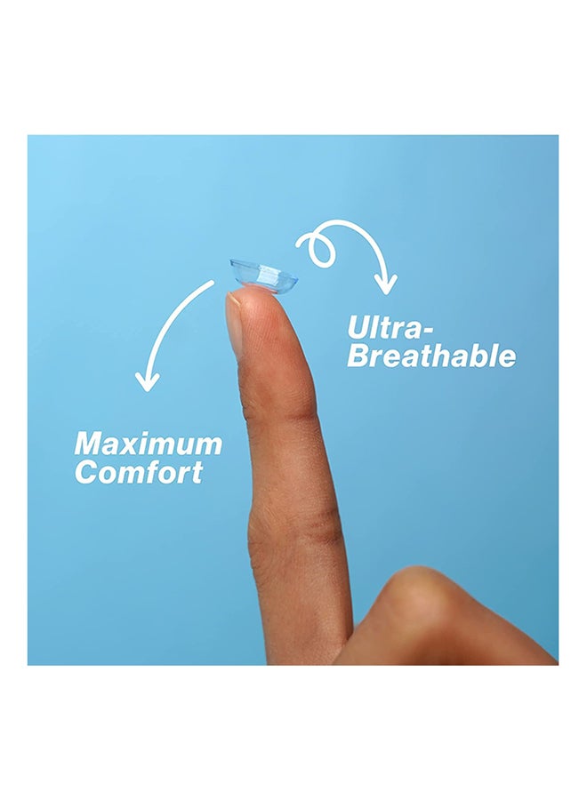 Pure - Daily Disposable Pack Clear Contact Lenses - Pack of 90