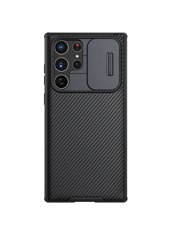 حافظة خلفية لحماية الخصوصية للكاميرا المنزلقة من CamShield لهاتف سامسونج جالاكسي S22 الترا 5G باللون الأسود - Image 3