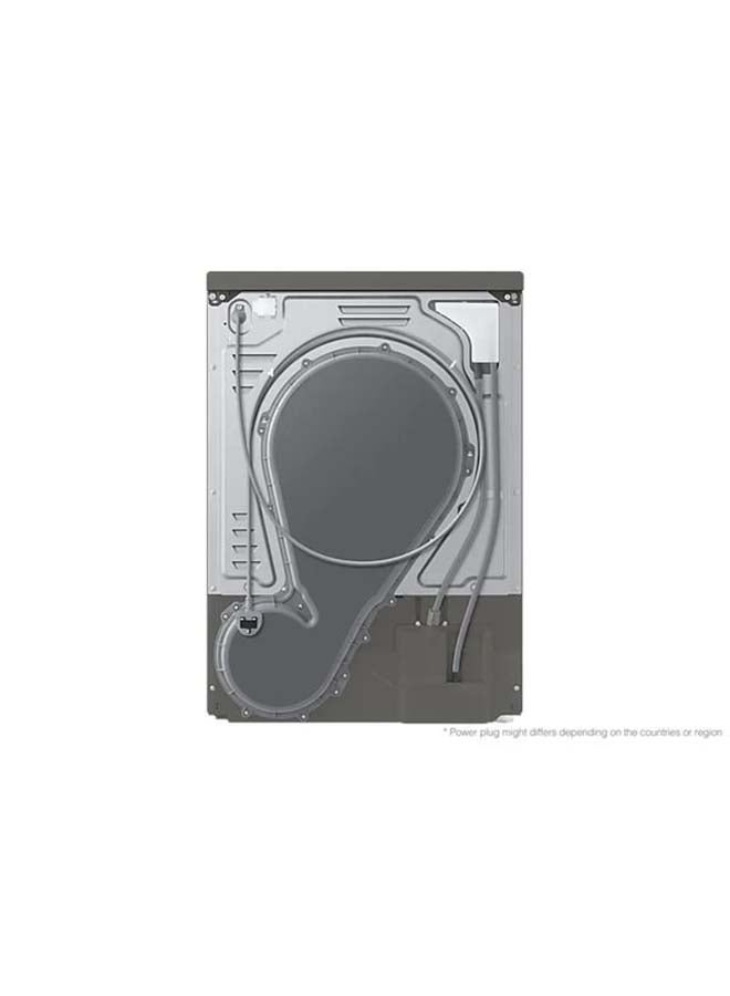 Samsung - Front load Heat Pump Dryer DV80T5220AX Silver/Black - Image 1
