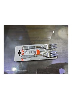 NOUVAL Card 6 Piece Mini Fork Silver 390grams 
