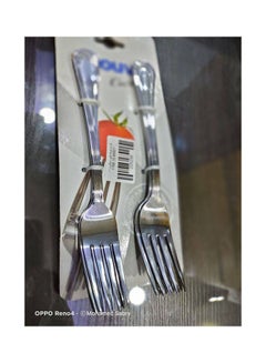 NOUVAL Large Fork 6 Count Silver 410grams  - Image 1