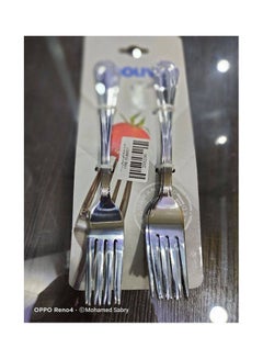 NOUVAL Large Fork 6 Count Silver 410grams  - Image 2