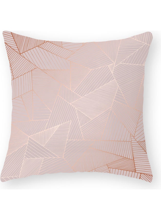 Peach Skin Pillowcase Pink 45 x 45cm