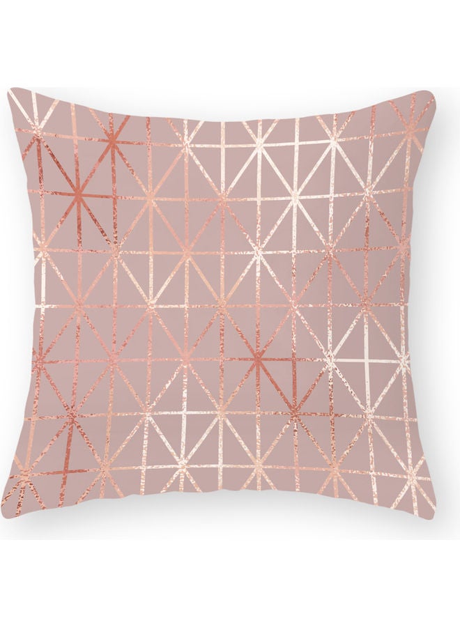 Peach Skin Pillowcase Pink 45 x 45cm