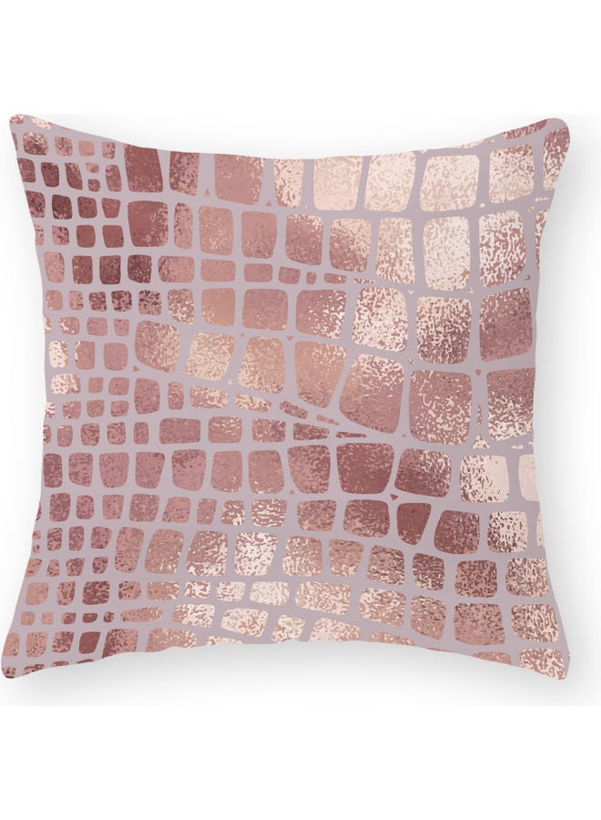 Peach Skin Pillowcase Pink 45 x 45cm