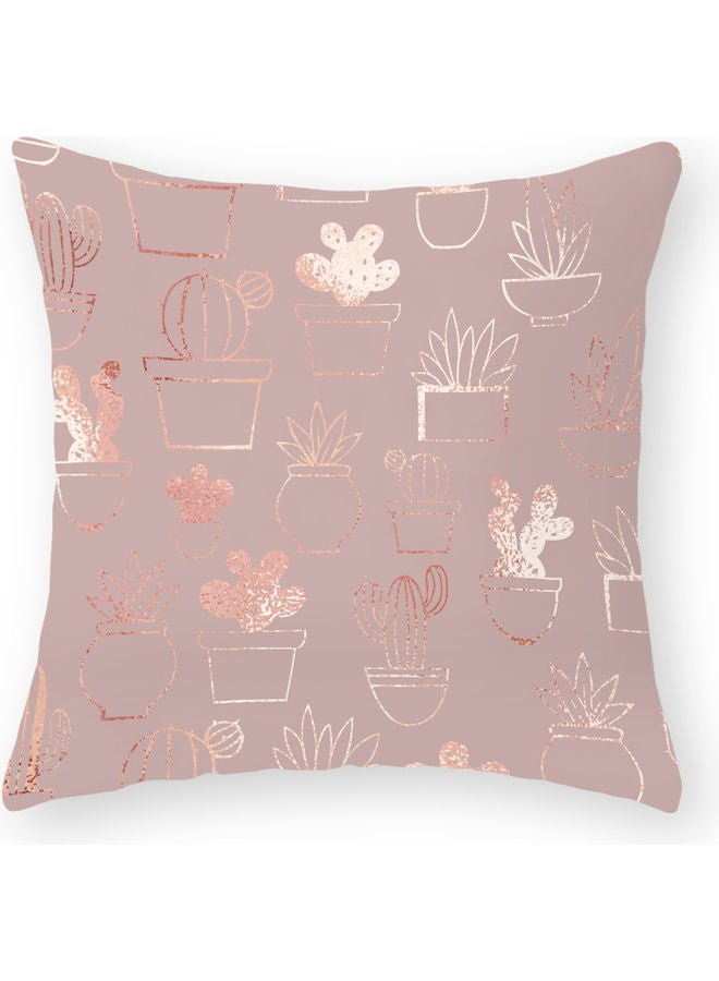 Peach Skin Pillowcase Pink 45 x 45cm
