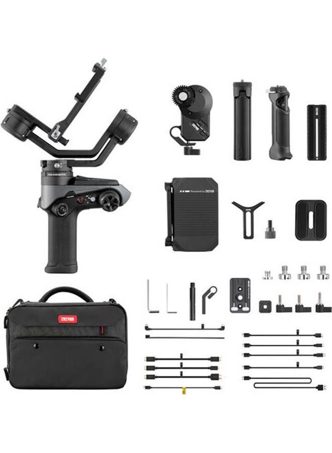 Zhiyun-Tech WEEBILL-2 Pro Kit with Transmitter, Servo, Sling Grip & Fabric Case black  - Image 2