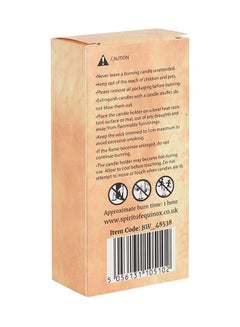 ناتشورال 6-Piece Blessed Bee Beeswax Spell Earth Magic Candle Brown 11cm  - Image 2