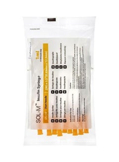 SOL-MILLENNIUM 100-Piece Standard Insulin Syringes  - Image 4