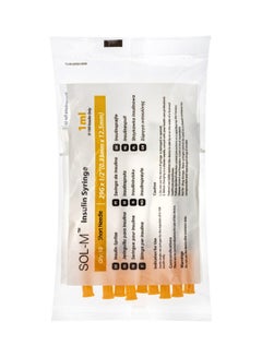 SOL-MILLENNIUM 100-Piece Standard Insulin Syringes  - Image 4