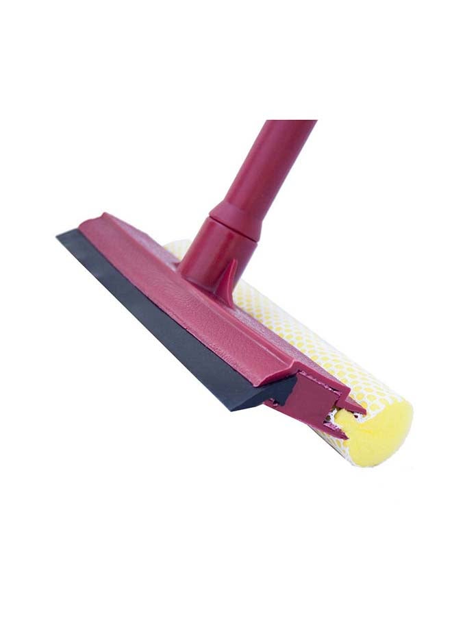 Window Wiper With Stick Red 8inch