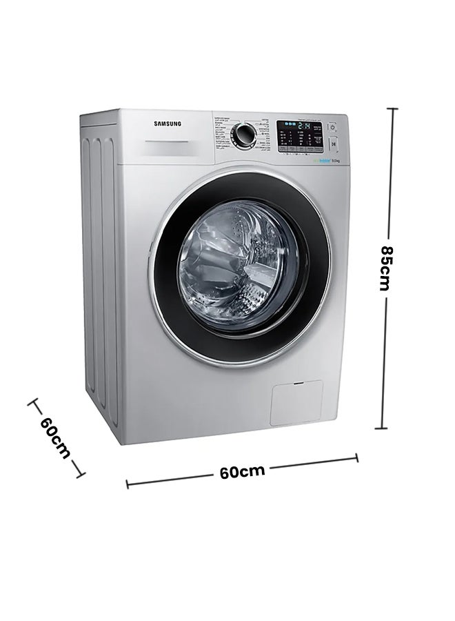 غسالة تحميل أمامي 9Kg لفة/الدقيقة WW90J5260GS فضي/أسود